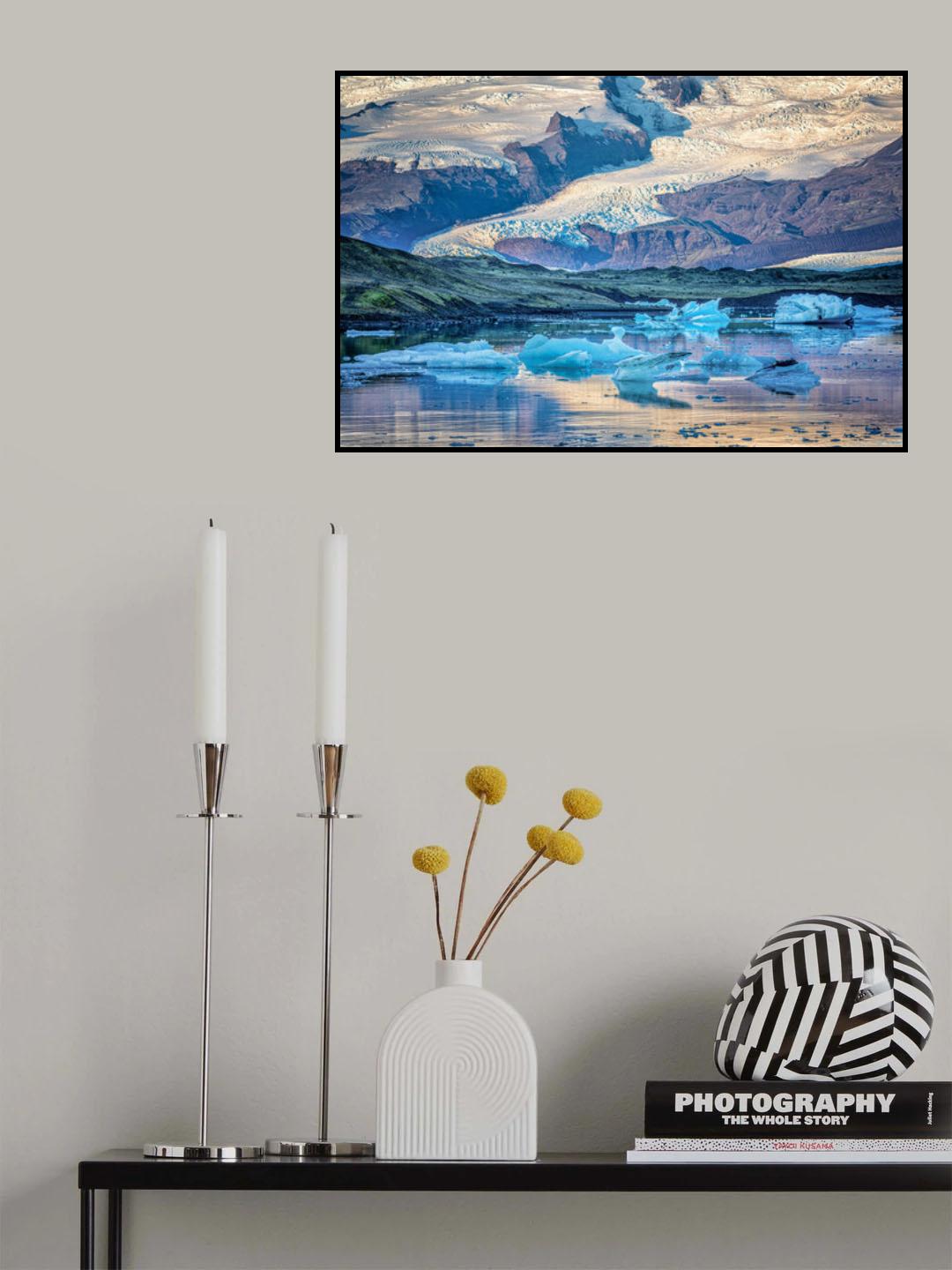 Jokulsarlon Poster och Canvastavla
