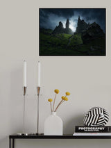 Dark mass Storr. Poster och Canvastavla