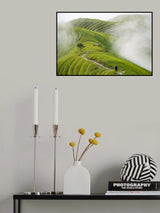 Ping'an rice terraces Poster och Canvastavla