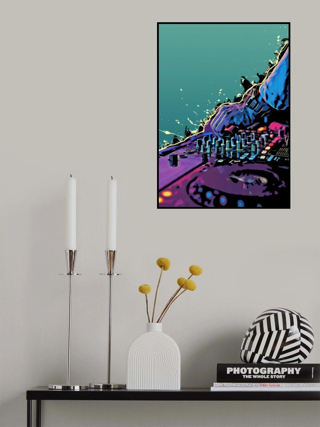 Music Dj Set 1 Poster och Canvastavla