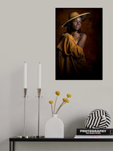 Yellow Hat Poster och Canvastavla