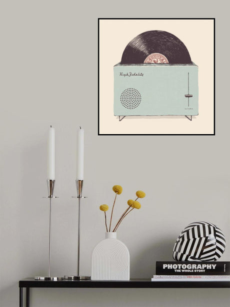 High Fidelity Poster och Canvastavla
