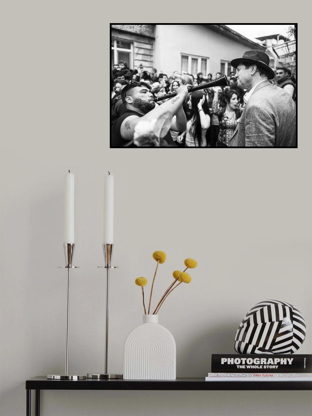 gypsies at the celebration Poster och Canvastavla