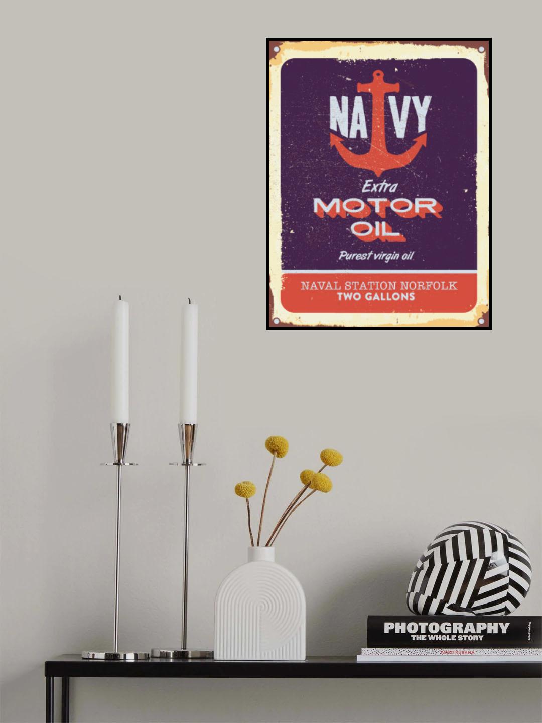 US Navy Poster och Canvastavla