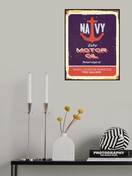 US Navy Poster och Canvastavla
