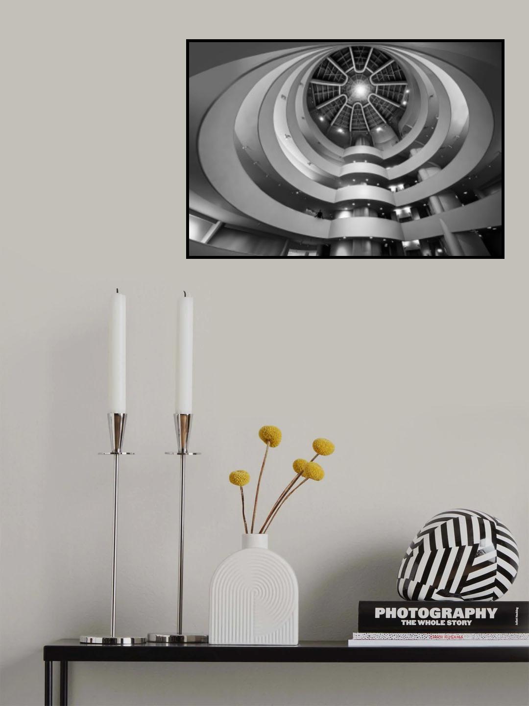 Guggenheim  Museum Poster och Canvastavla
