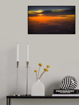 Sunset over sky Poster och Canvastavla
