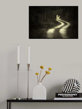 LIFE LIKE A ROAD IN THE FOREST Poster och Canvastavla