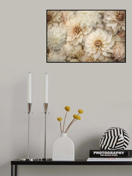 Fa Vintage Floral 84 Poster och Canvastavla