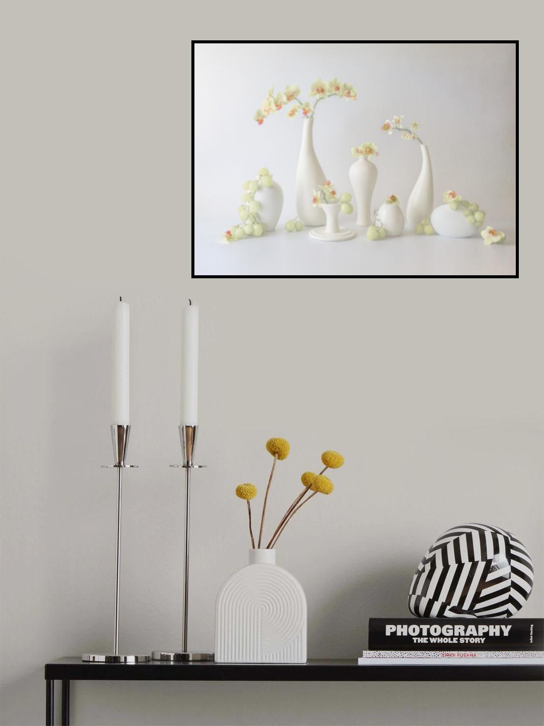 Orchids and Grapes Poster och Canvastavla