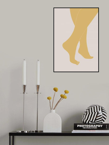 Tip Toe Poster och Canvastavla