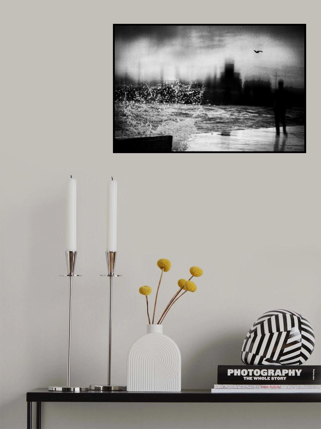 winter sea... Poster och Canvastavla