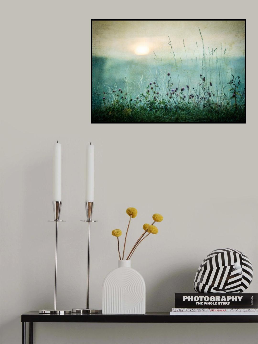 Autumn sunrise Poster och Canvastavla