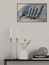 Sunset cycling Poster och Canvastavla