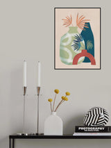 Still Life With Patterned Vase Poster och Canvastavla