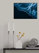 Black Beach Poster och Canvastavla