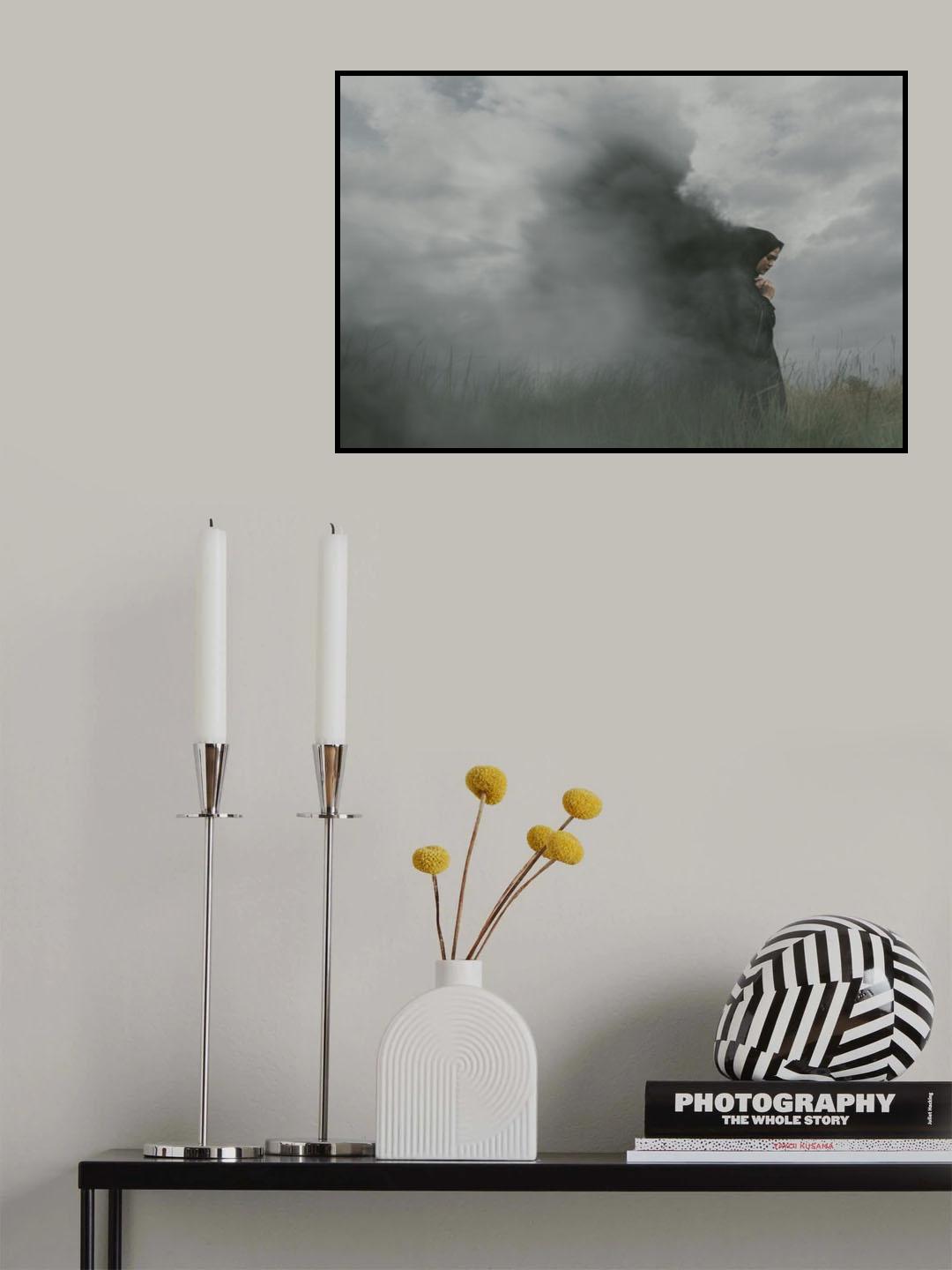 ...and the emptiness in space Poster och Canvastavla