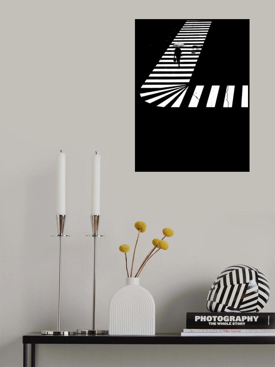 Strisce ( White Carpet ) Poster och Canvastavla