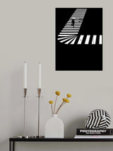 Strisce ( White Carpet ) Poster och Canvastavla