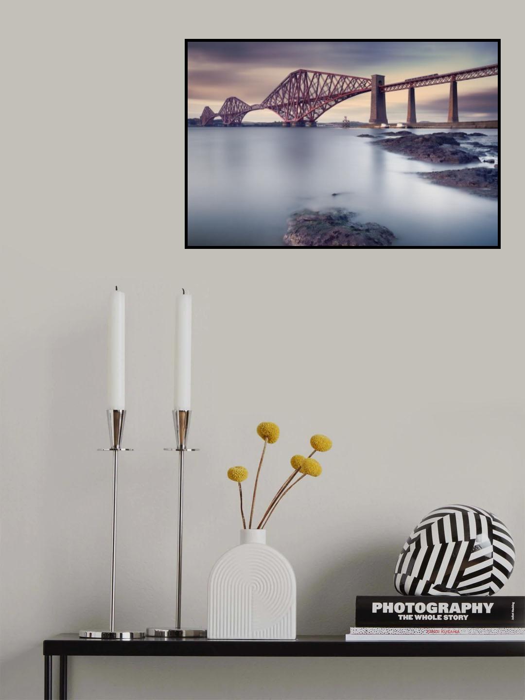 Forth Rail Bridge Poster och Canvastavla