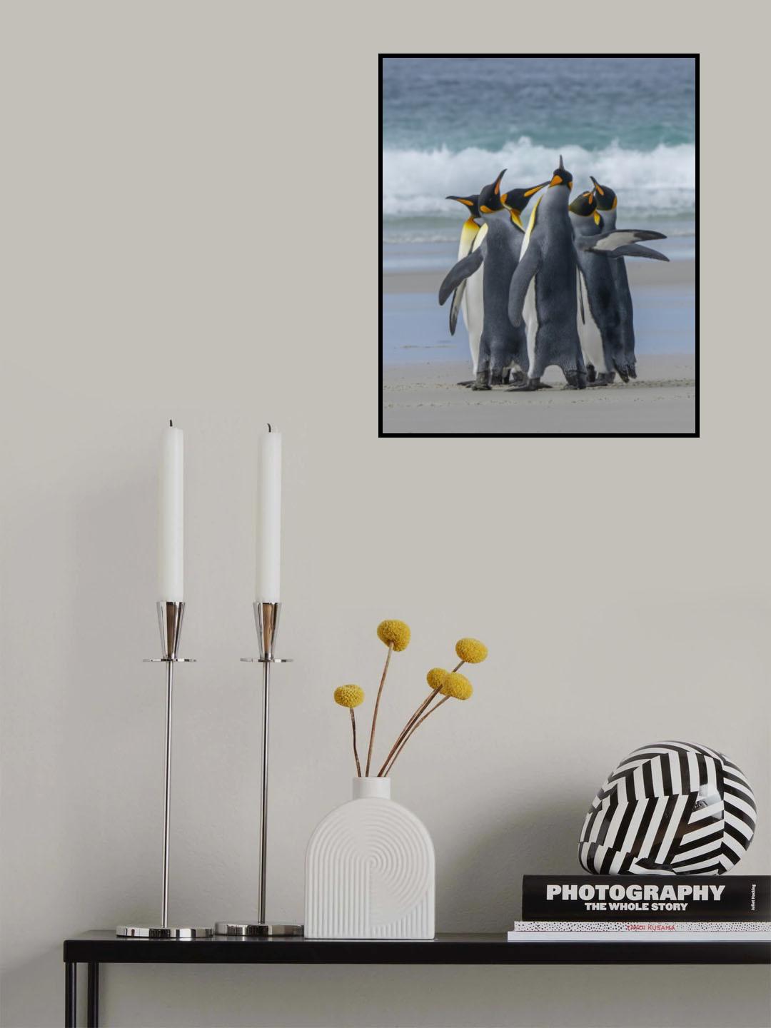 Penguins‘ Group Dancing Poster och Canvastavla