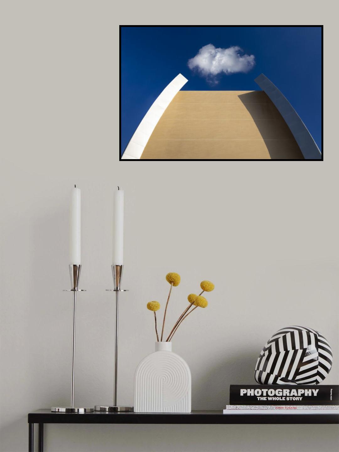 Abstract #19 Poster och Canvastavla