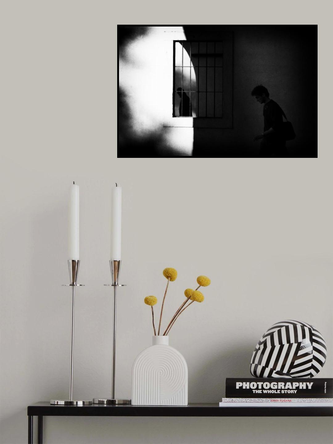 Ombre e luci 4 Poster och Canvastavla