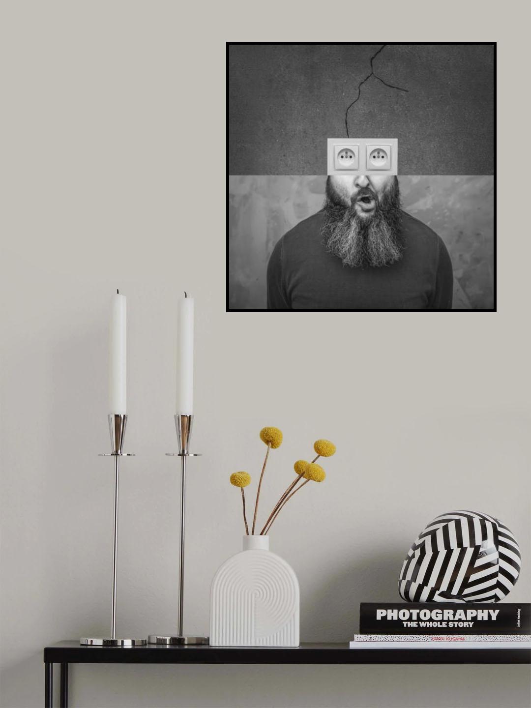 eye contact Poster och Canvastavla