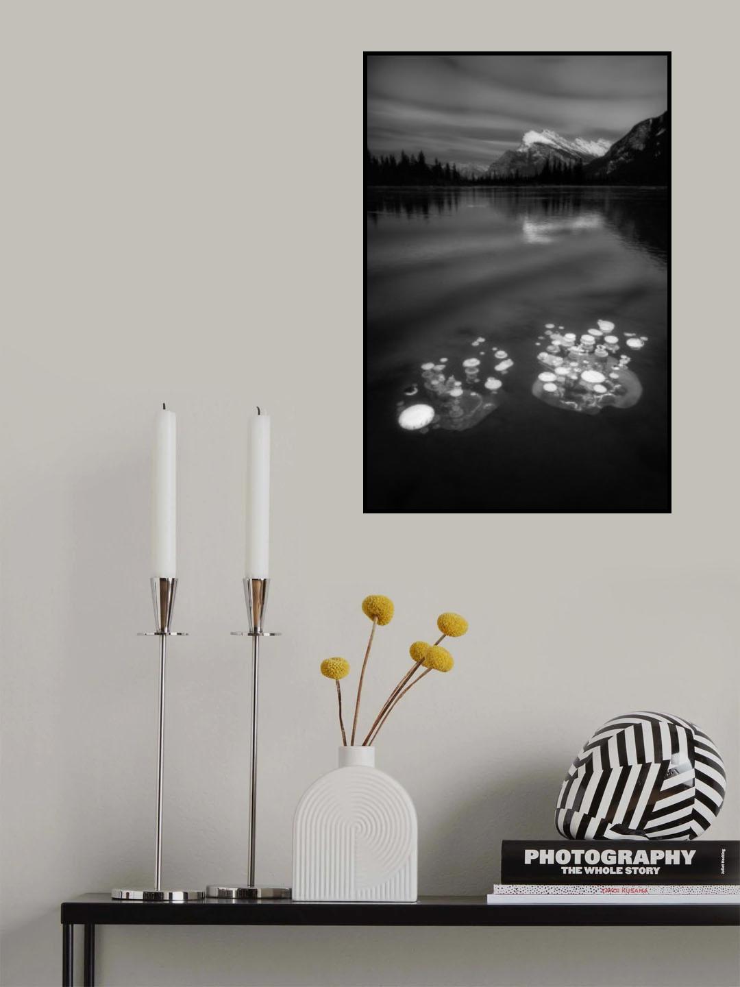 Early Winter at Vermilion Lake Poster och Canvastavla