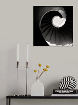 Spiral Staircase Poster och Canvastavla