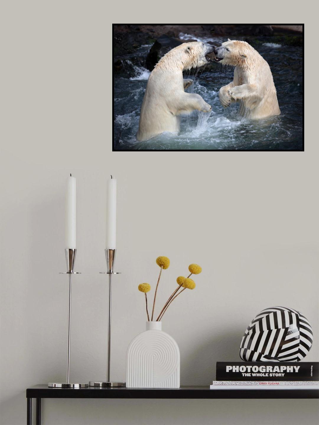 THE FIGHT Poster och Canvastavla