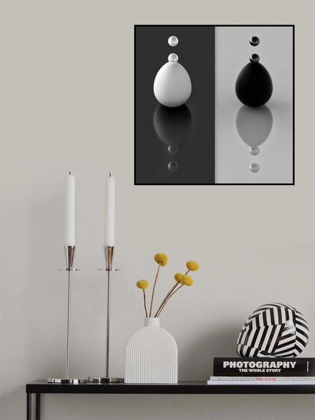 Yin Yang Eggs Poster och Canvastavla