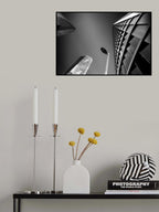Three giants and the intruder Poster och Canvastavla