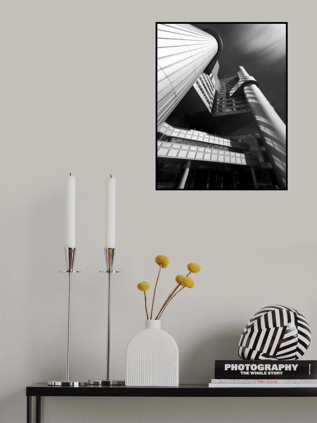 Lines and forms Poster och Canvastavla