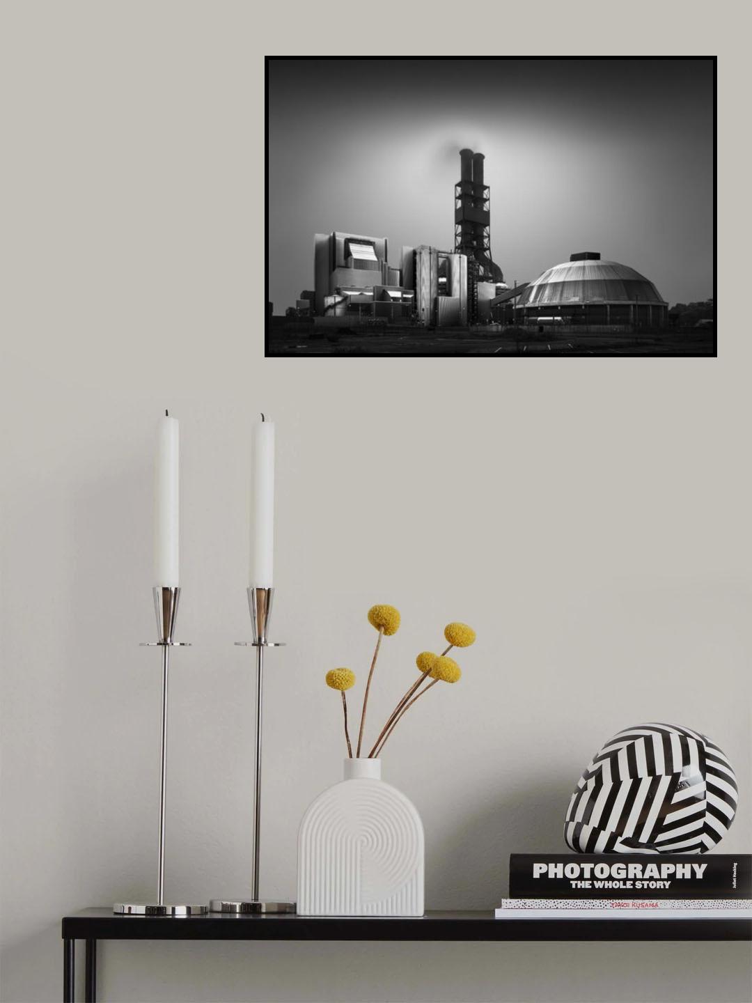 Industrial Landscape I - Inconspicuous Poster och Canvastavla
