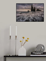 Black Beach Poster och Canvastavla
