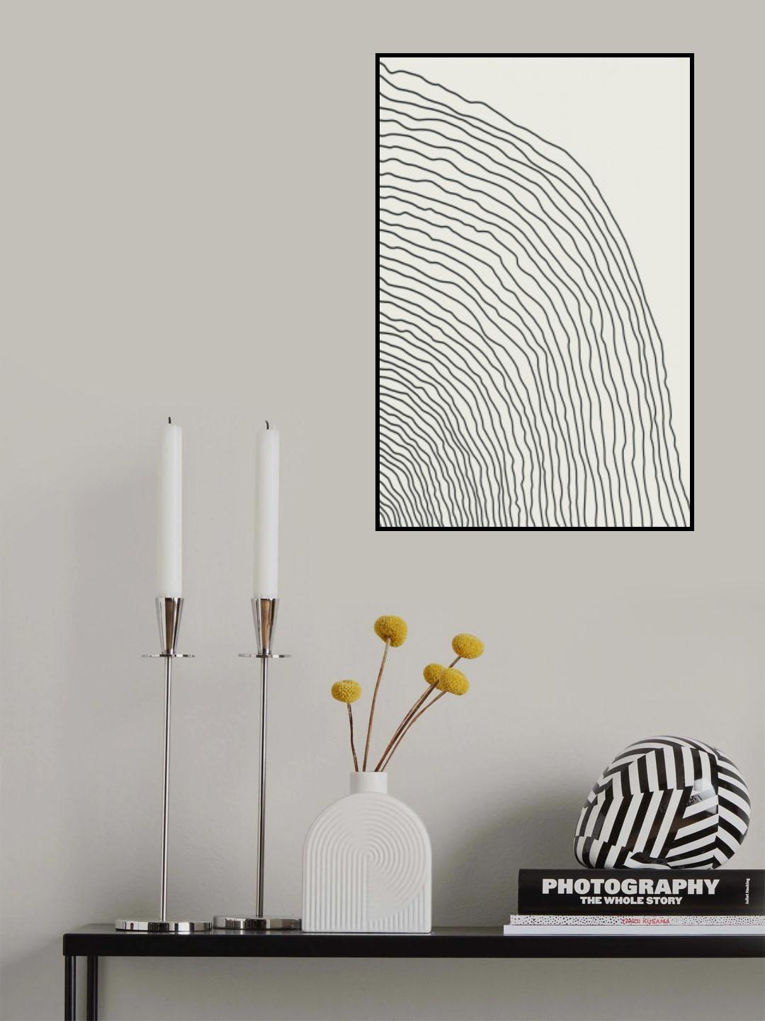 Boho Lines Series #7 Poster och Canvastavla