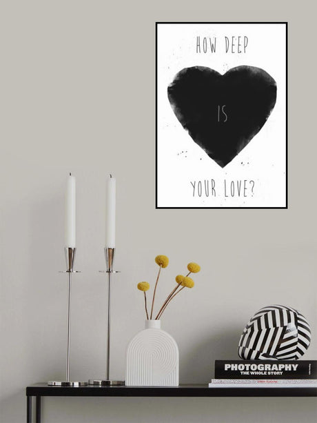 How deep is your love Poster och Canvastavla