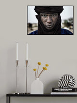 Peul man at the gerewol festival-Niger Poster och Canvastavla