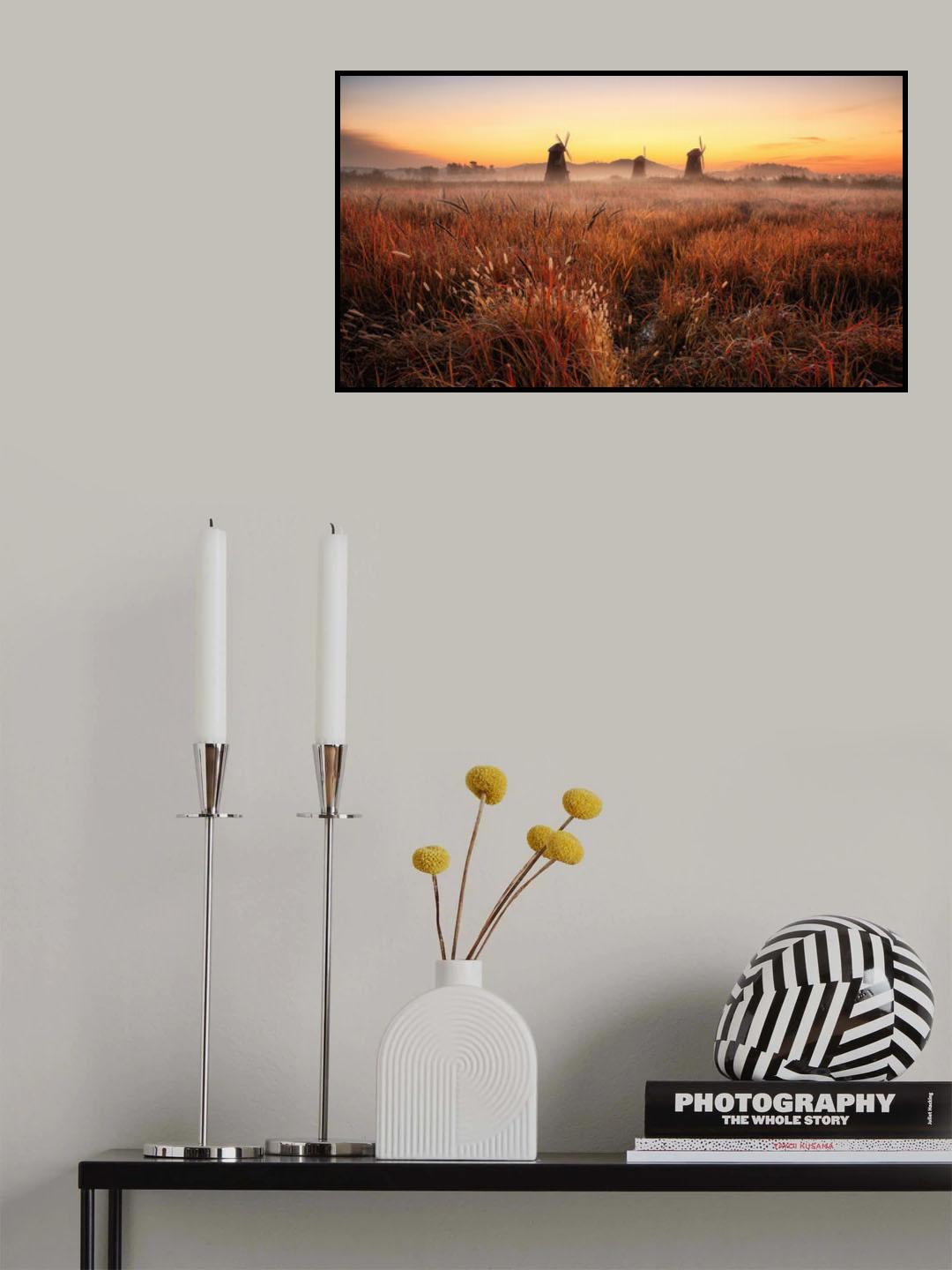 Autumn morning Poster och Canvastavla
