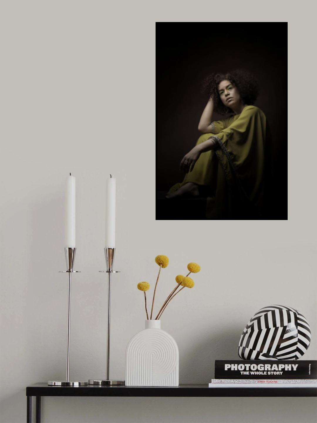 Persian Girl Poster och Canvastavla