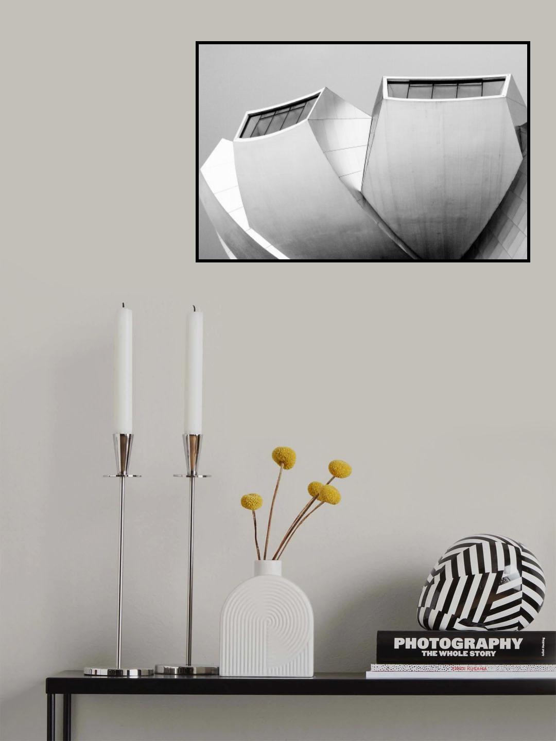 Structure Poster och Canvastavla
