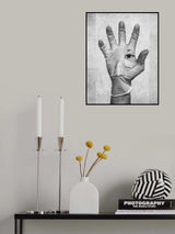 Torn gloves Poster och Canvastavla