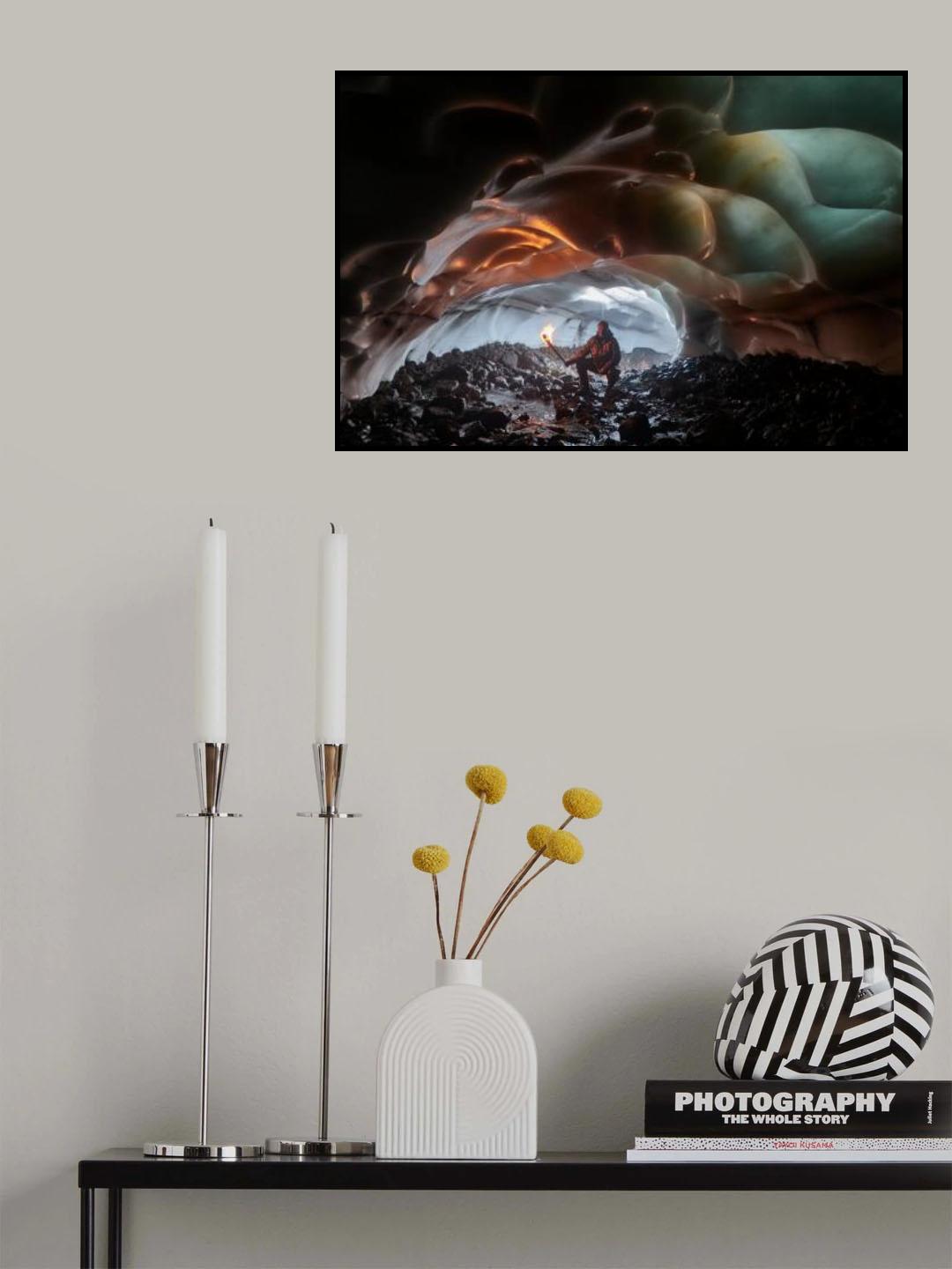 Multicolor ice Poster och Canvastavla