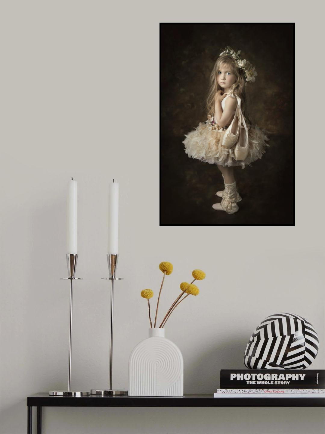 A Little Ballerina's Dream Poster och Canvastavla