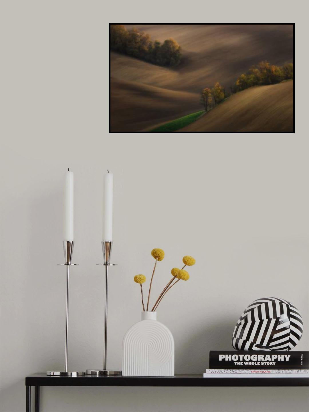 Moravian autumn Poster och Canvastavla