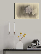 Shapes in soft tones Poster och Canvastavla