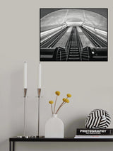 Escalators Poster och Canvastavla