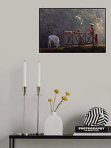 Kids gathering Poster och Canvastavla