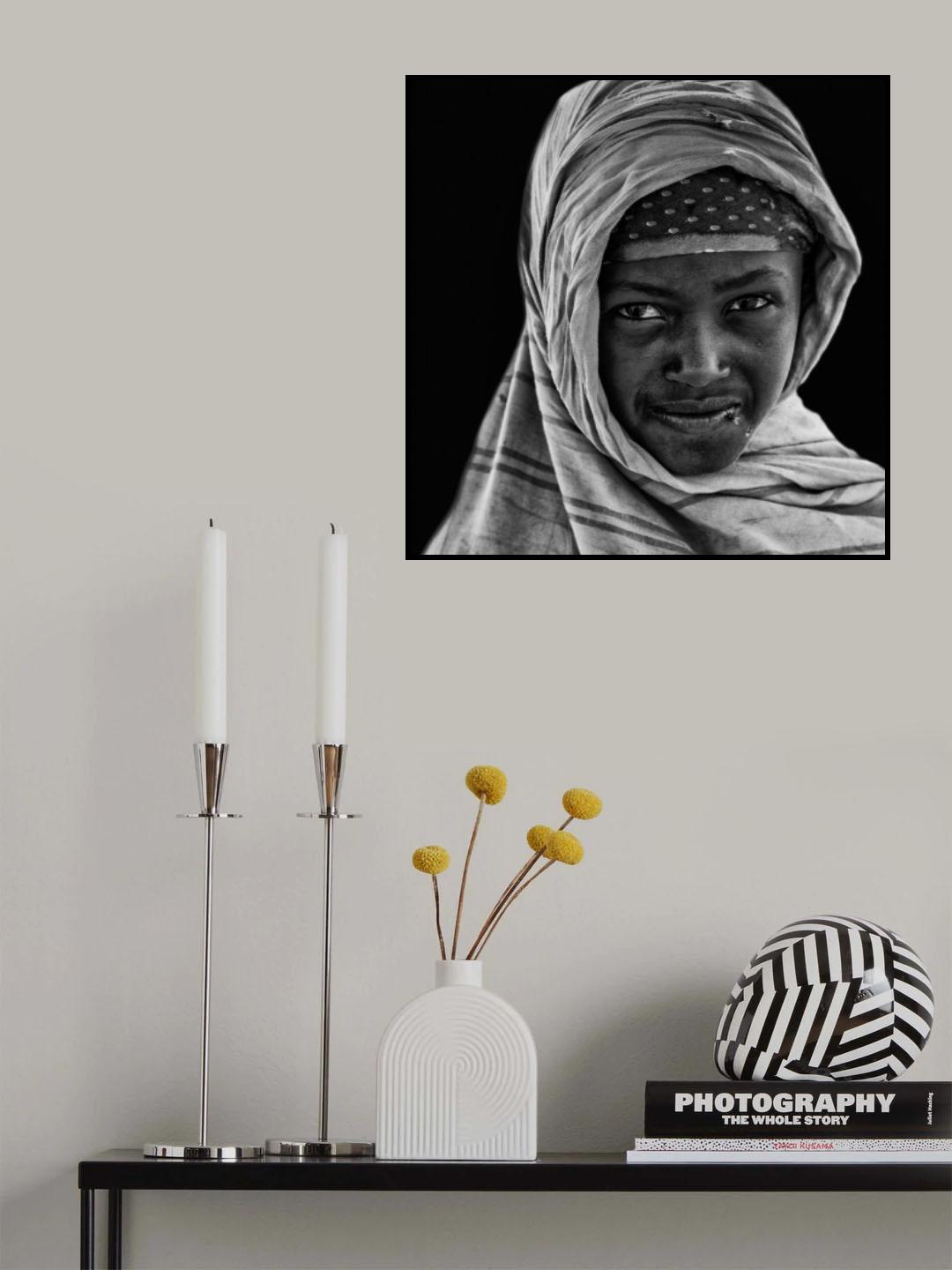 Borana girl Poster och Canvastavla